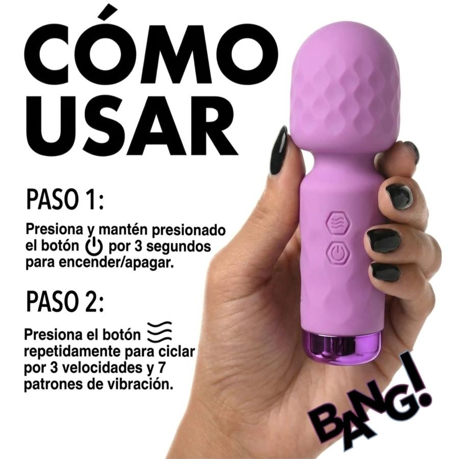 Mini Wand Bang Vibrador 